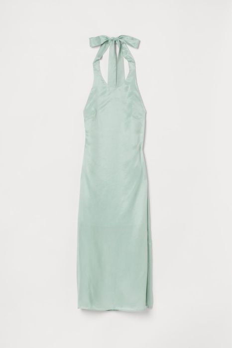 Ментовозелена рокля h&m, размер 36 (S)