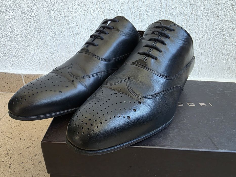 Pantofi eleganti Anna Cori Vitello Nero