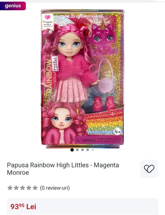 Papusi rainbow high