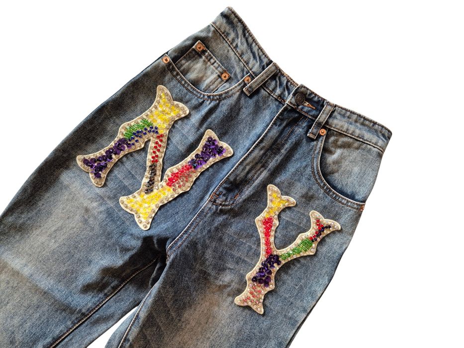 Gucci Dior Miu Miu панталони дънки