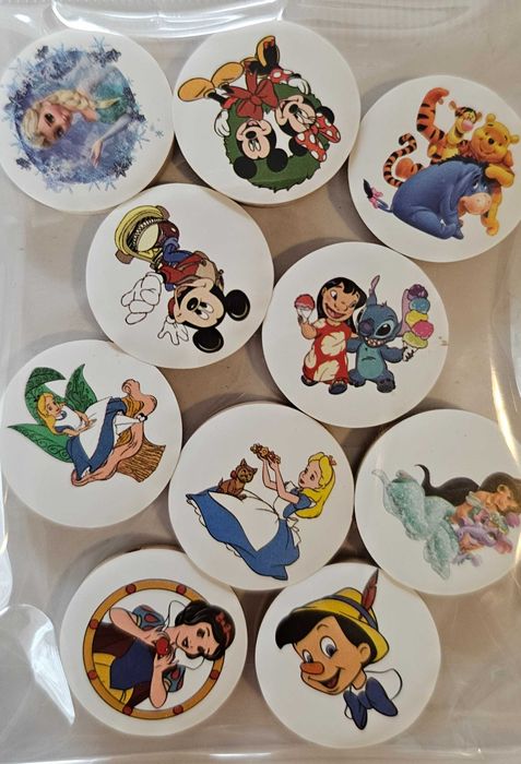 Дървени елементи за мартеници с отвор