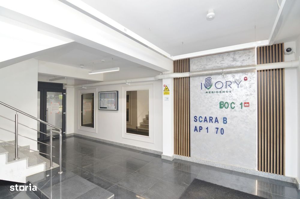 Apartament 2 Camere Ivory Residence |Prima Inchiriere|Loc Parcare|Boxa