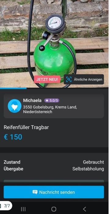 Butelie aer 10 litri.