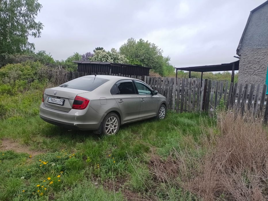Автомобиль Skoda Rapid 2014 года