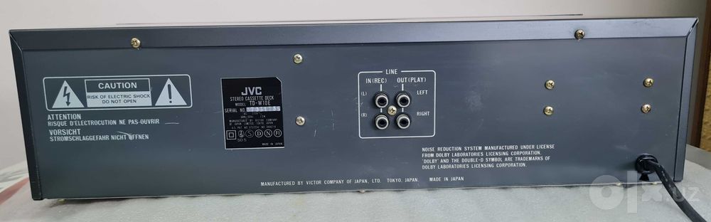 Для ценителей Японского звука винтажная двухкассетная дека JVC TD-W10E