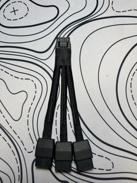 адаптер 12VHPWR (16-pin) → 3×8-pin PCIe.