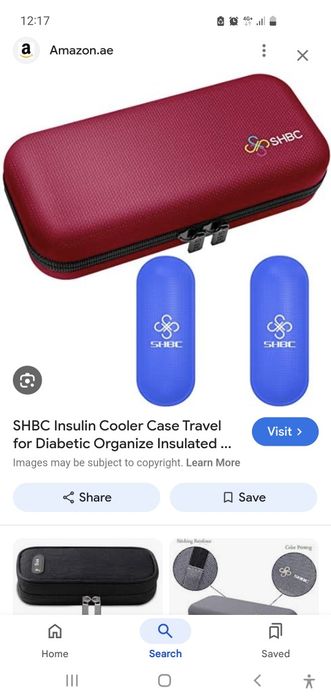 Gentuta de călătorie pentru răcitor de insulina pentru diabetici