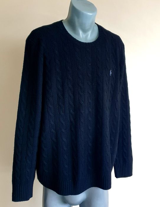 POLO Ralph Lauren Cable Wool / Knit / 2XL  ОРИГИНАЛ! Мъжки Пуловер!