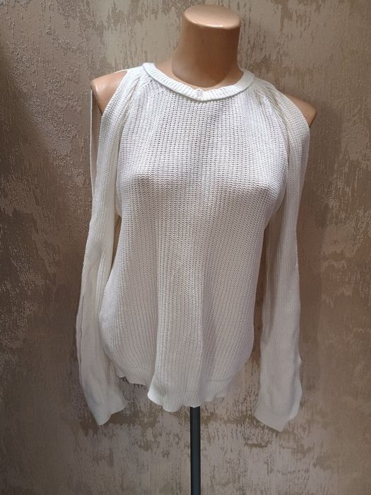 Екстравагантна блузка с интересен ръкав Л/ХЛ размер