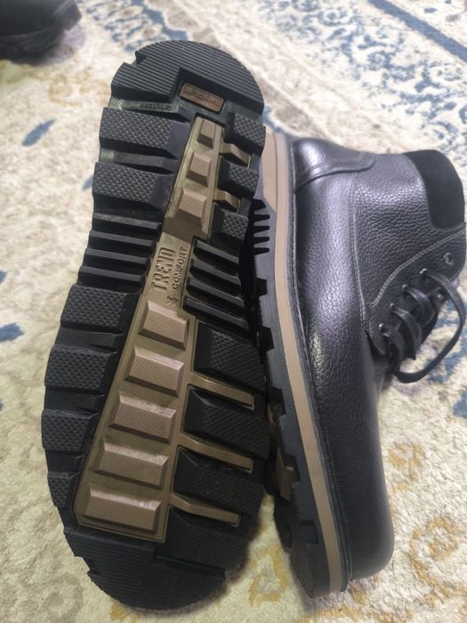 Полуботинки кожаные