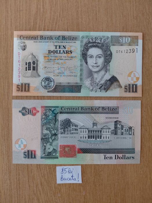 Bancnote străine unc