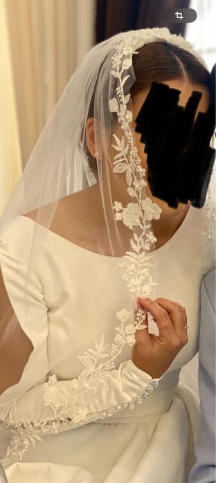 Шикарная фата испанка