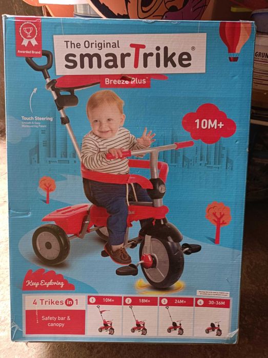 Tricicleta smart trike 4in1