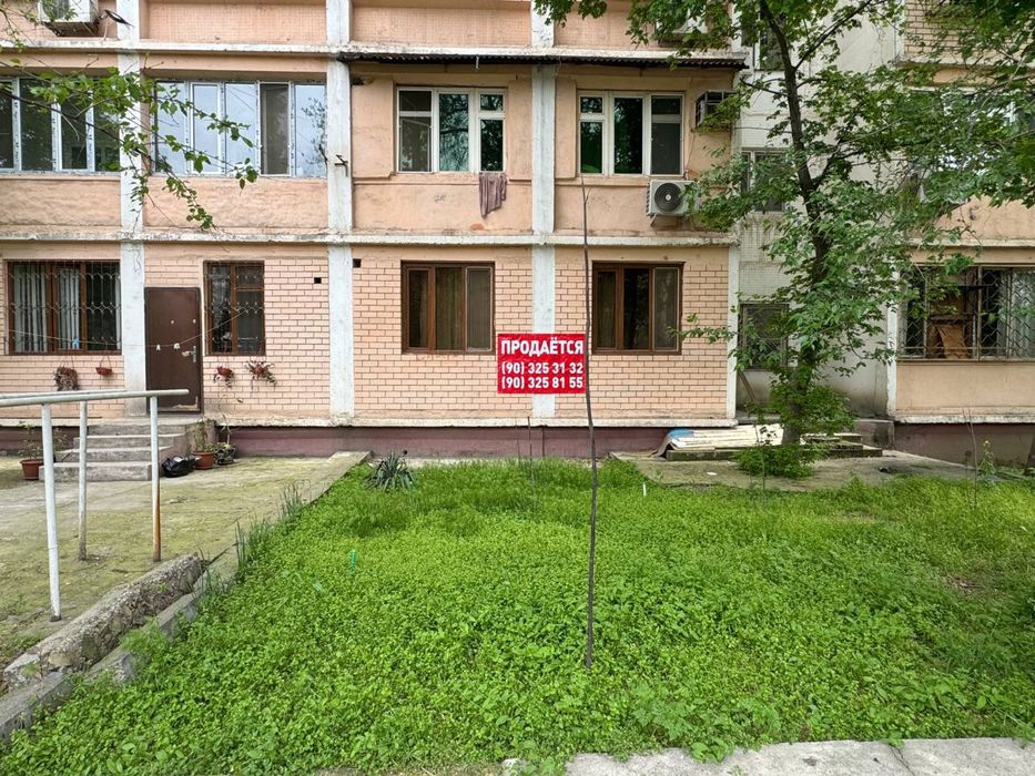 Квартира 3/1/5 Вдоль дороги 77м2 место под нежилое. Мирабадский район