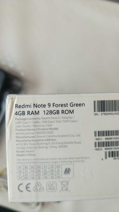 Xiaomi Redmi Note 9