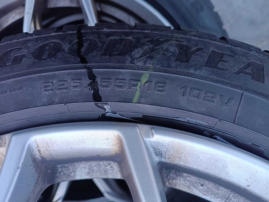 Jante Roti Audi A6 Cauciucuri Iarna 225 55 18 5x112