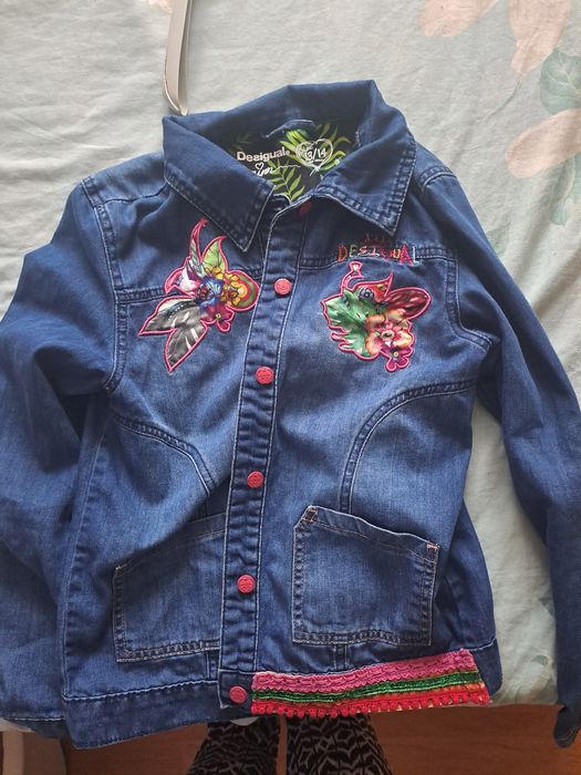 Geaca denim Desigual 13/14ani