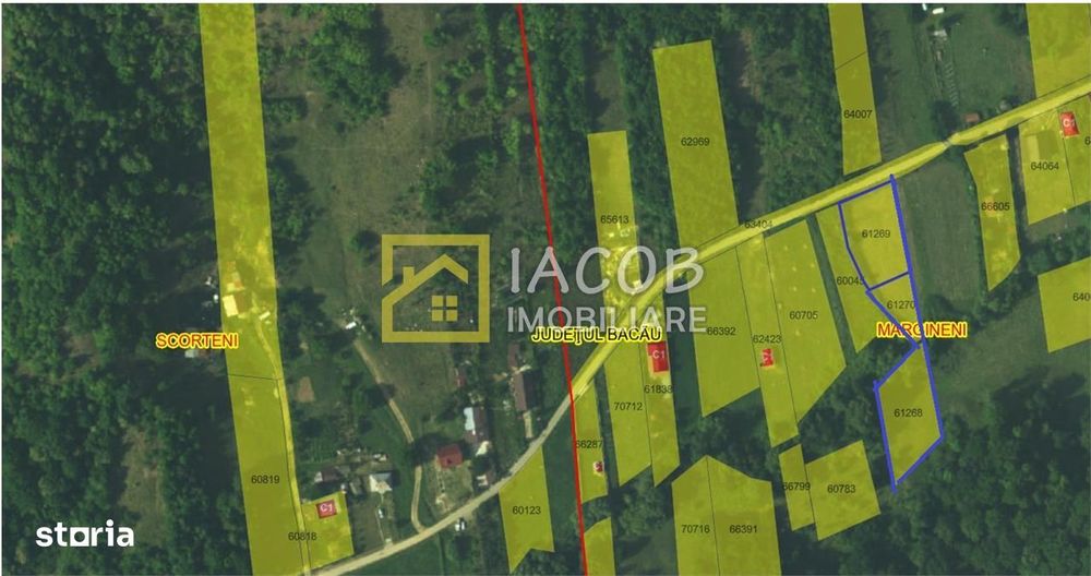 Teren Intravilan-Ideal Investitie-Podis,Margineni,Bacau