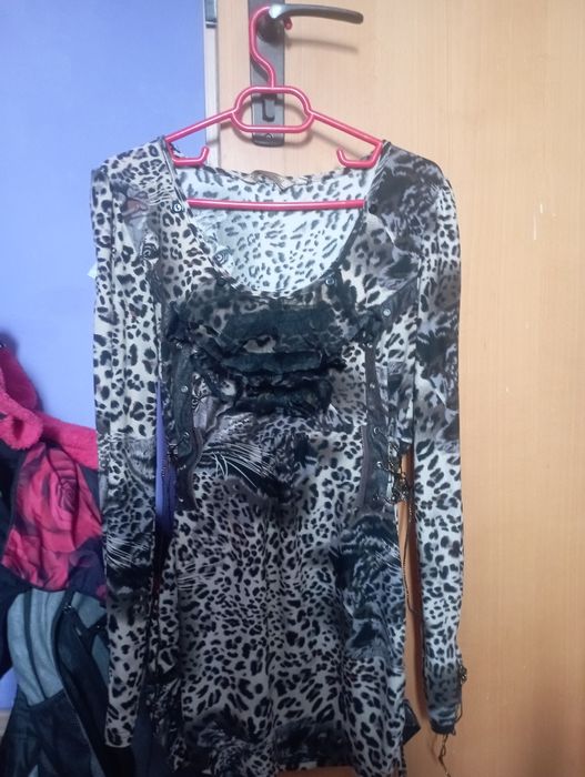 Rochie imprimeu leopard print