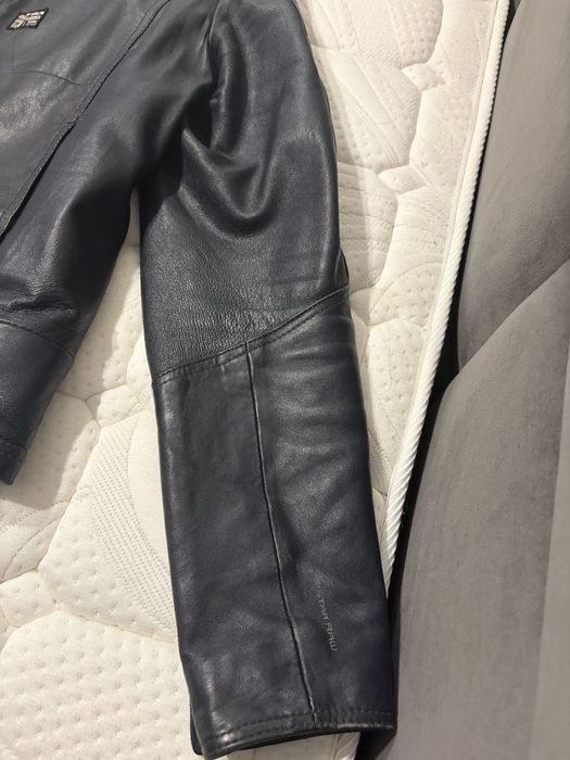 G-star raw jkt jet mfd biker leather jacket - кожено яке, мека телешка кожа