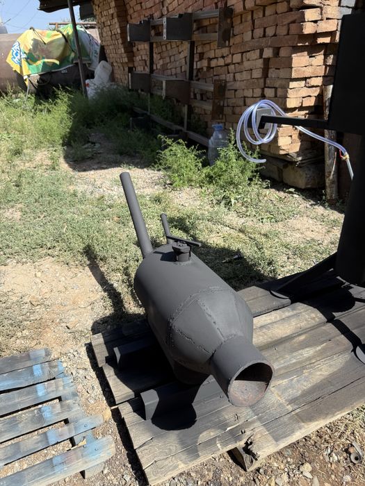 горелка на отработке пушка калорифер