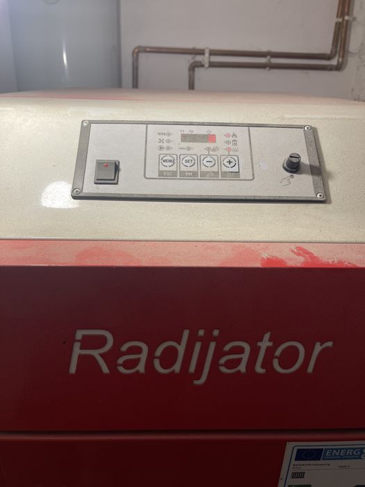 Centrala peleti si lemn 50 kw TKAN 2 RADIJATOR