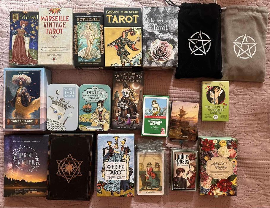 Оригинални Таро колоди. Оракули. Ленорманд. Кипер