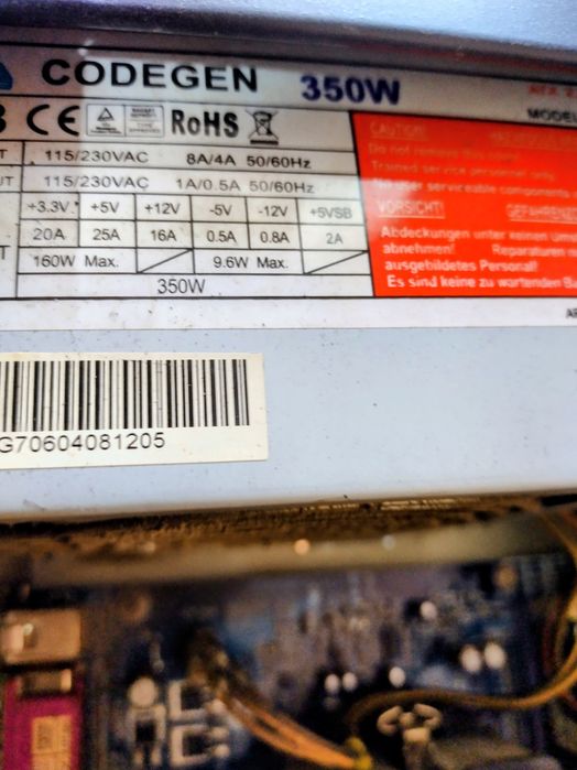 PC AMD Semron Windows XP-работещ!