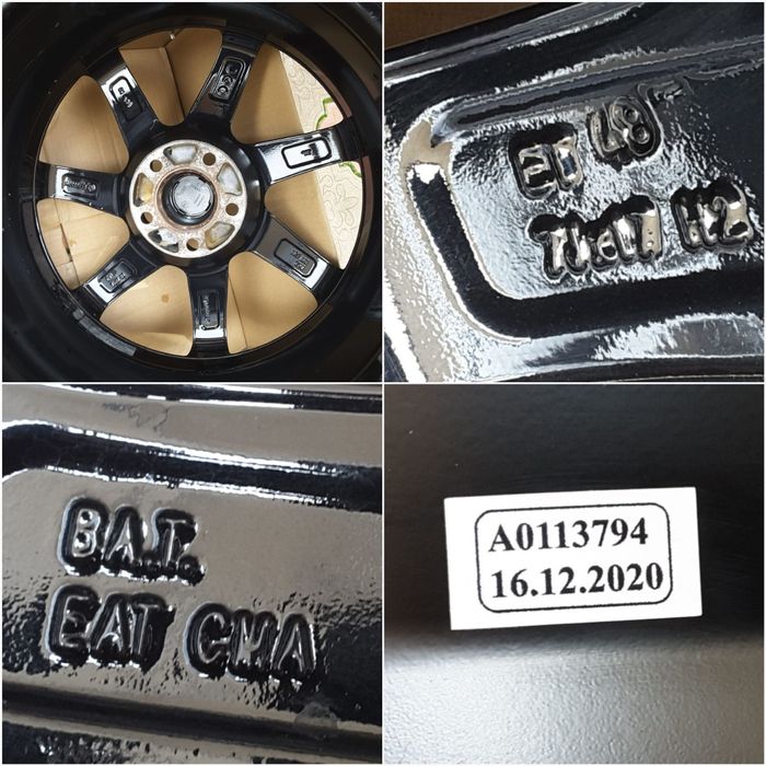 jante aliaj 17; 5x108;Volvo xc40, xc60, S80, V50, V70