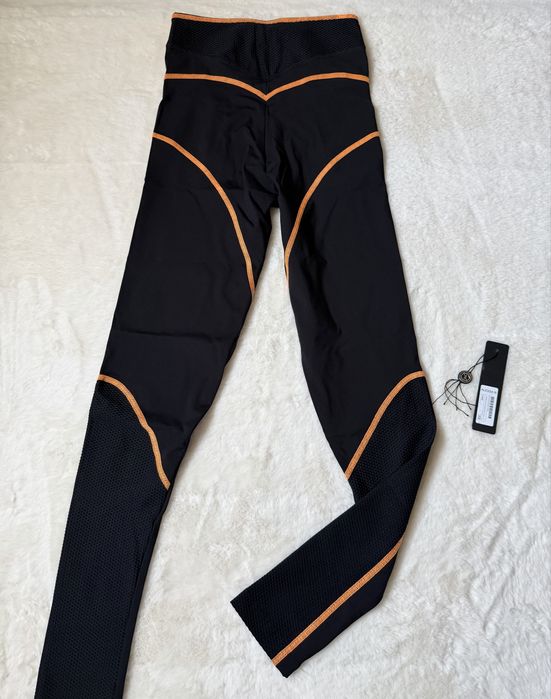 Alessa Prime Active Дълъг Клин - Black/Orange