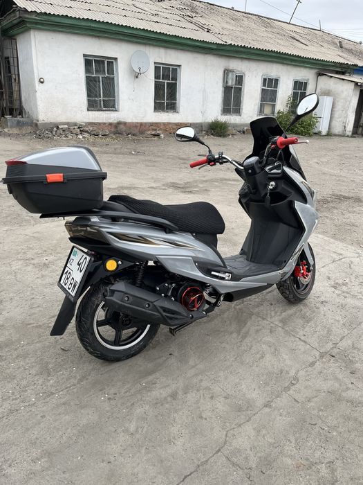Скутер пробег 1100