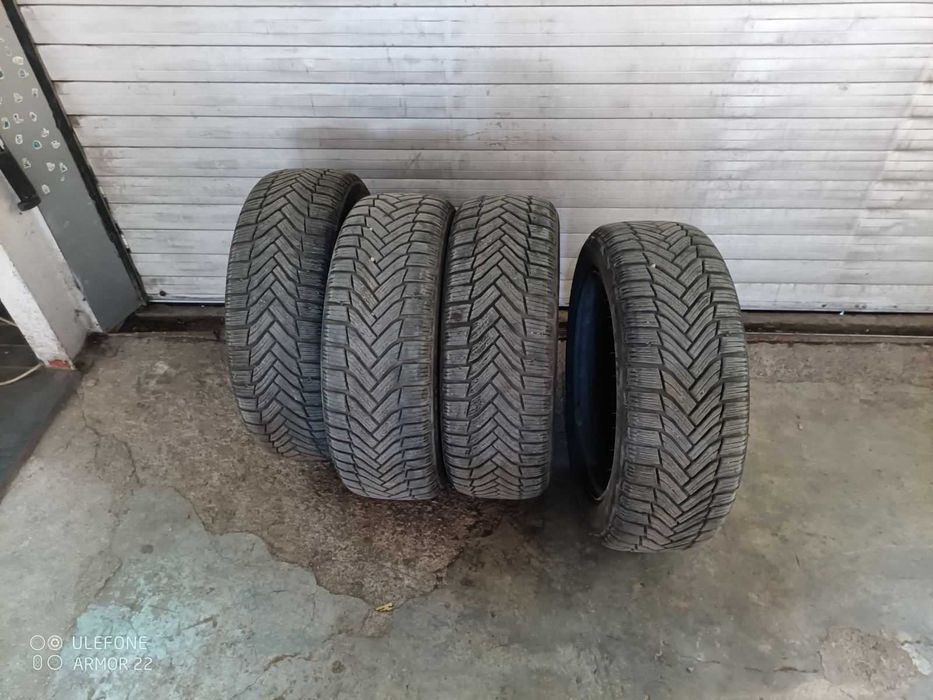 195/55R16 Зимни гуми Michelin Alpin 6 с джанти и тасове