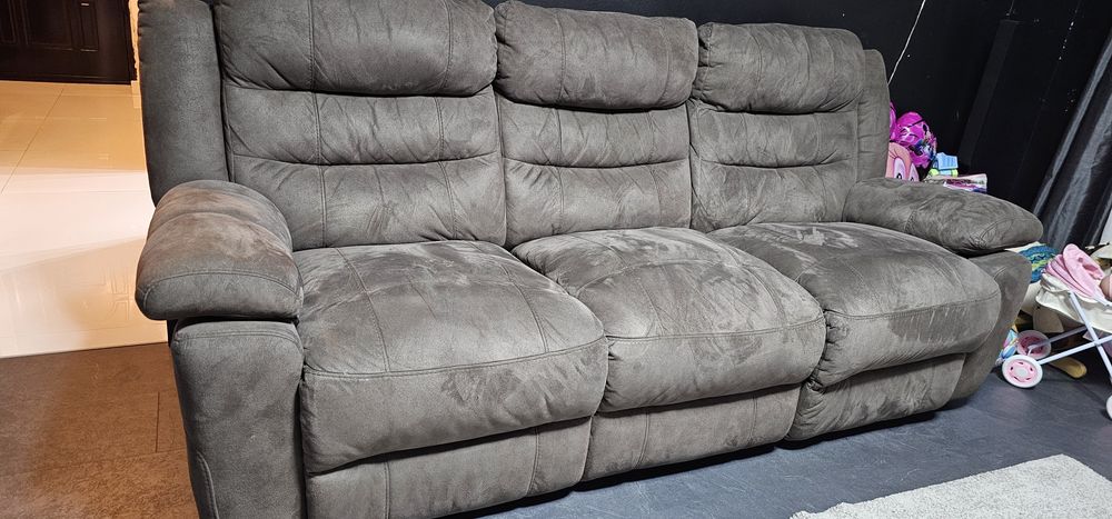 Vand Canapea 3 locuri cu Recliner