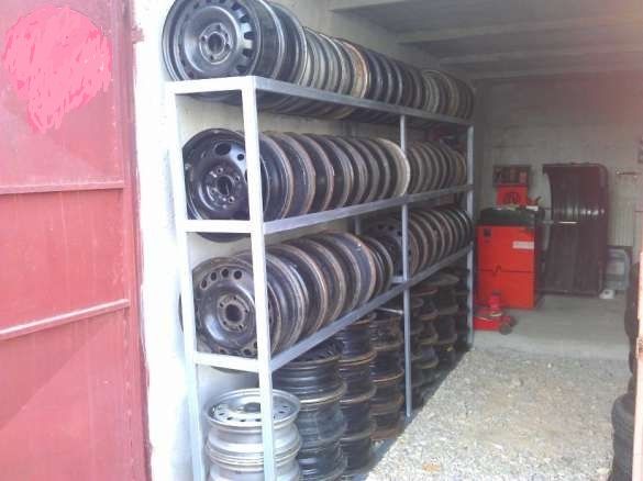 Мерцедес МЛ джанти 17-ски оригинални с гуми 275/55/17 Goodyear