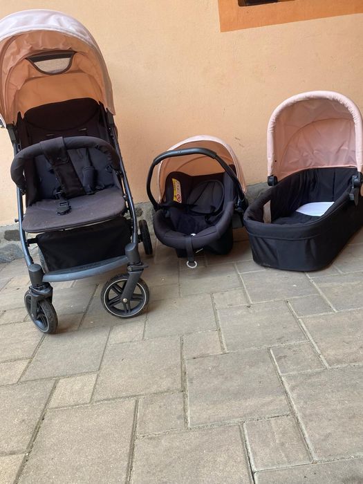 Hauck Carucior Rapid 4R Plus trioset rose