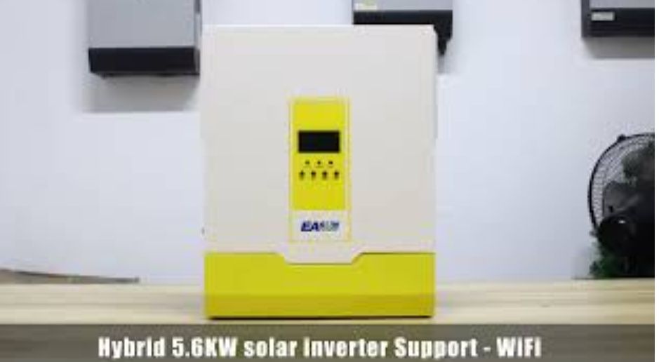 Хибриден соларен инвертор EaSun 5.6kw поддържа литиеви батерии