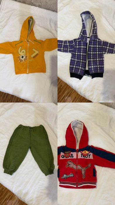 Отдам пакет вещей малчик