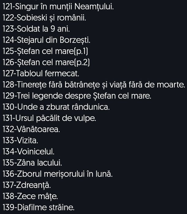 Vând/Schimb diafilme cu povești.Preț 40 lei bucata.