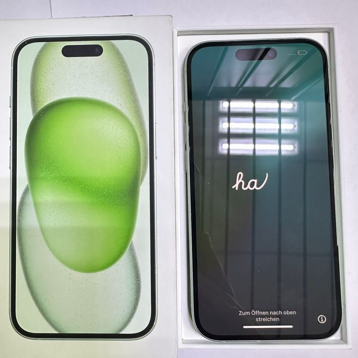iPhone 15, Green, 256 GB