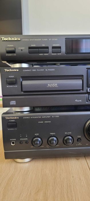 Linie audio Technics Hi-Fi | SU-V300 | ST-GT350 | SL-PG520A - Perfect functionala