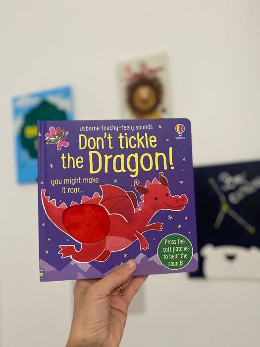 Carte Usborne- Don’t tickle the dragon