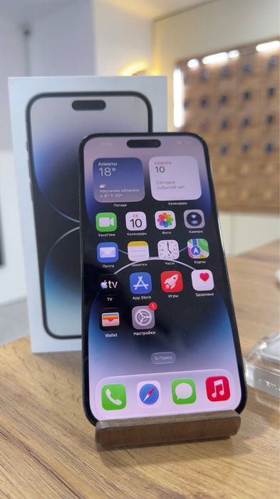 iPhone 14 Pro•256GB/91%Black Айфон 14 Про•256ГБ/91%Қара