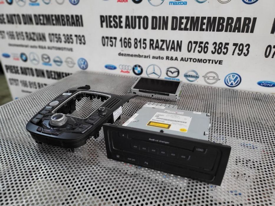 Display Navigatie Tastatura Consola Centrala Unitate Magazie Cd Buton Frana De Mana Audi A4 B8 A5 S5