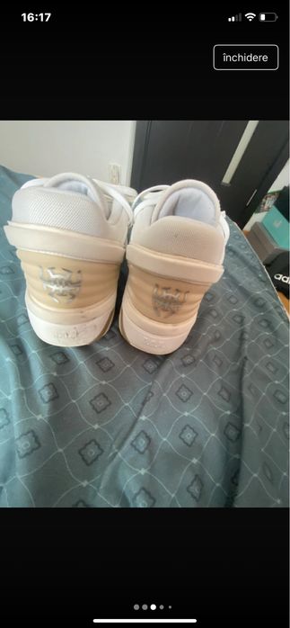 Adidasi baschet D.O.N issue gold metallic