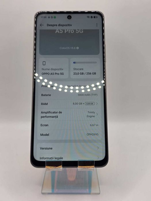 Oppo A5 Pro 5G, MEM 256GB, RAM 8GB, Amanet Doamna Ghica, Cod: 461