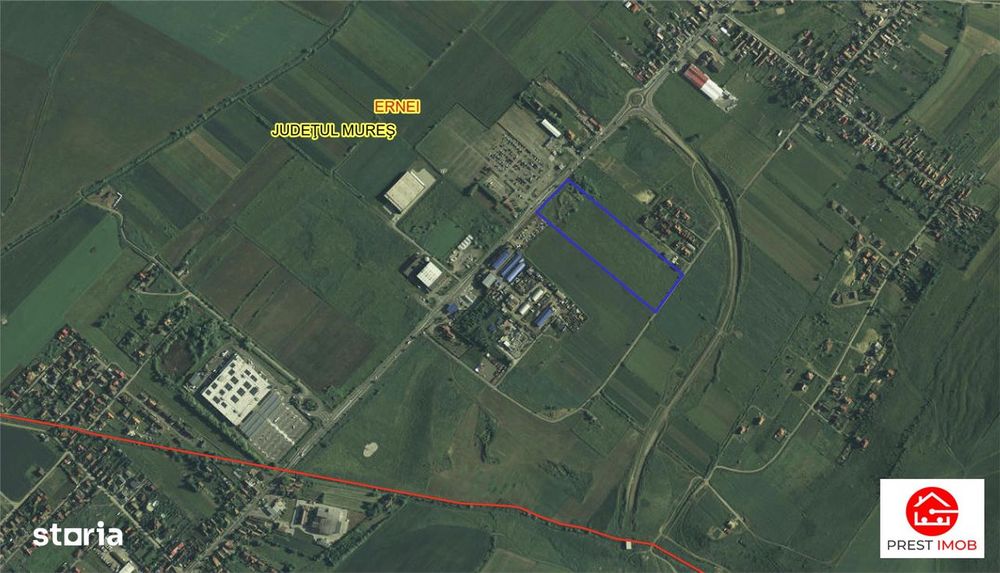 Teren de Vanzare in Ernei – Investitie  cu PUZ in Curs