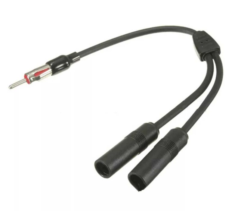 Переходник на 2 антенны. Переходник антенный телевизионный на 2 телевизора. Разветвитель dtv для антенны на 2 телевизора. Din разъем антенны femail. Адаптер для двух антенн.