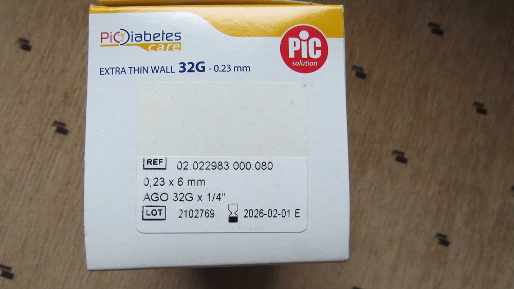 Игли за инсулинова писалка-5мм.-6мм.