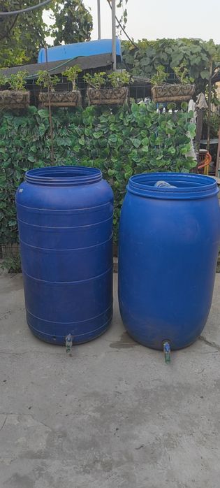 Butoaie plastic 220L și 250L cu robinet