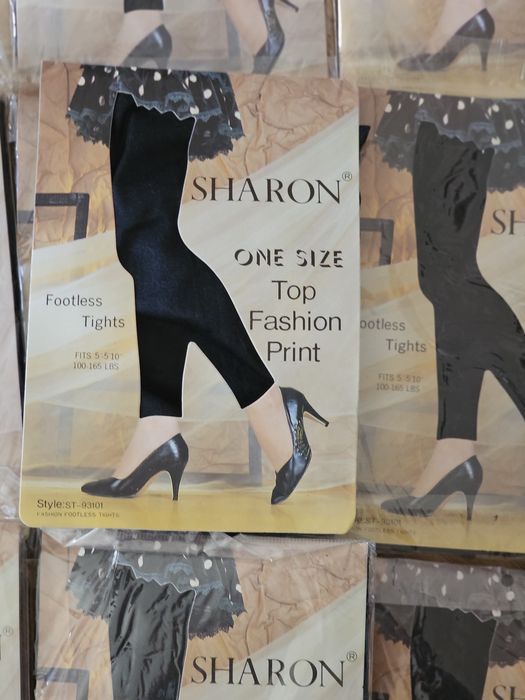 Легенцы  плотные  чёрные  лосины